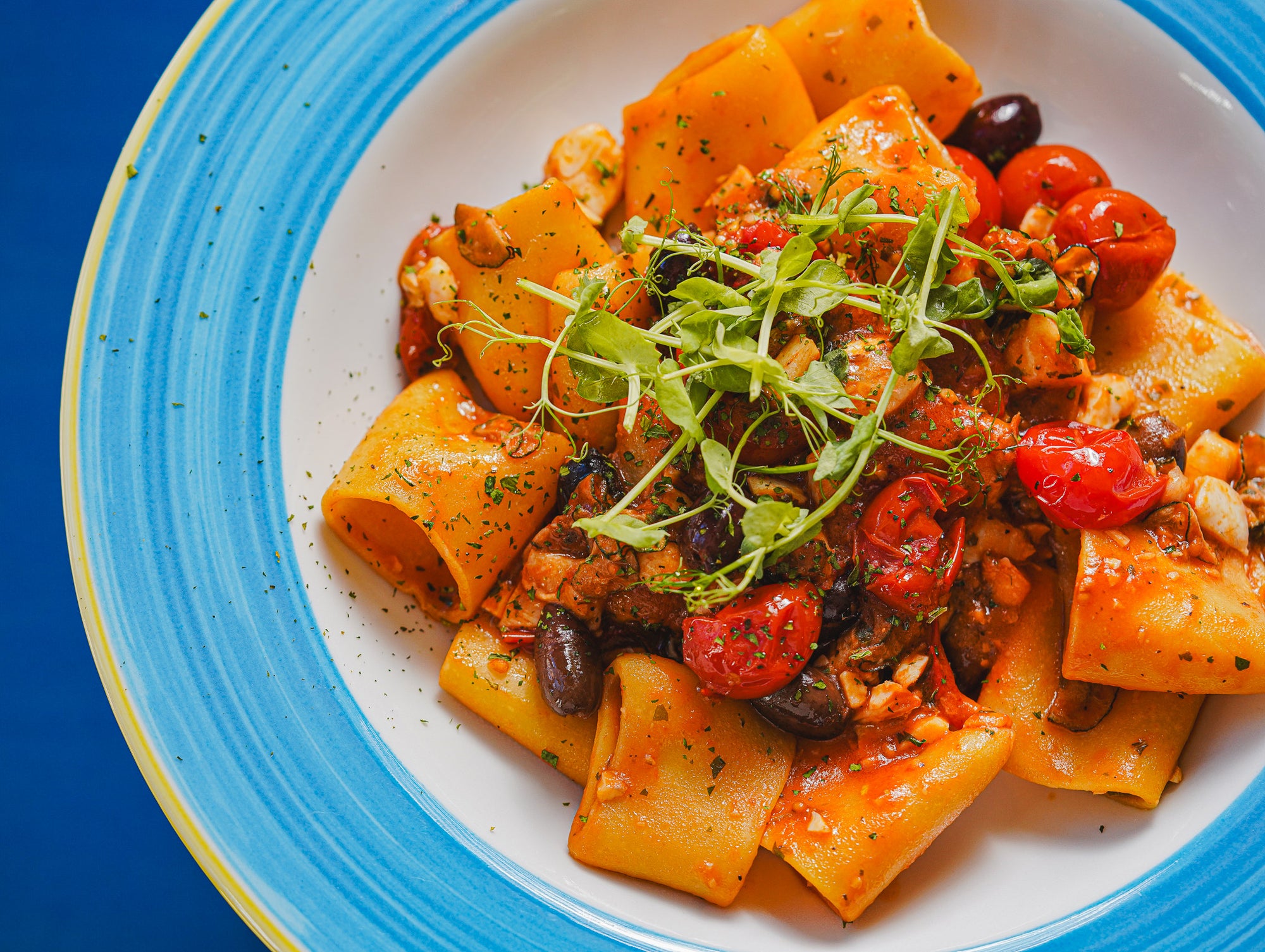 Visual storytelling for OP Italian restaurant branding