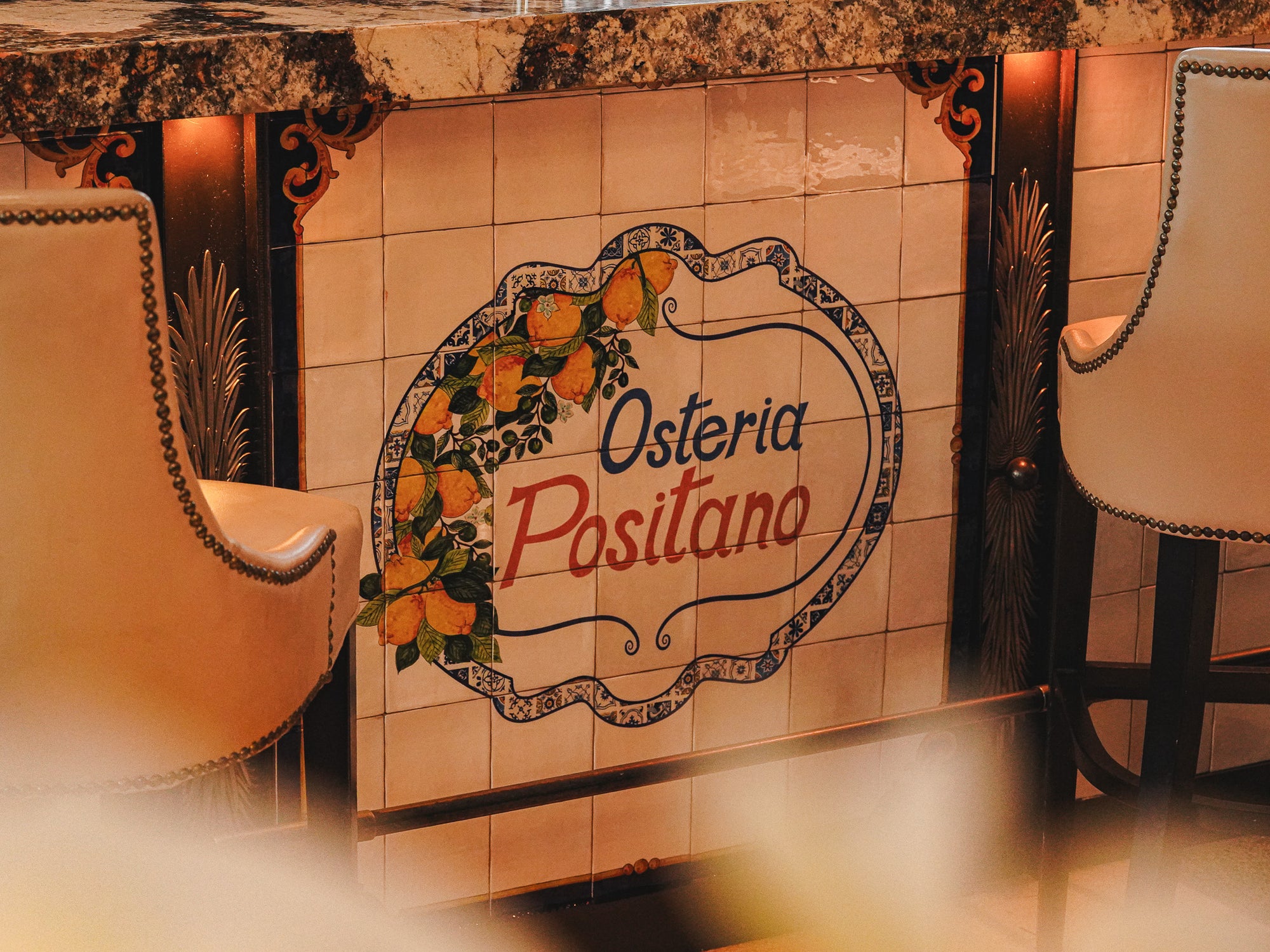logo design for op italian restaurant