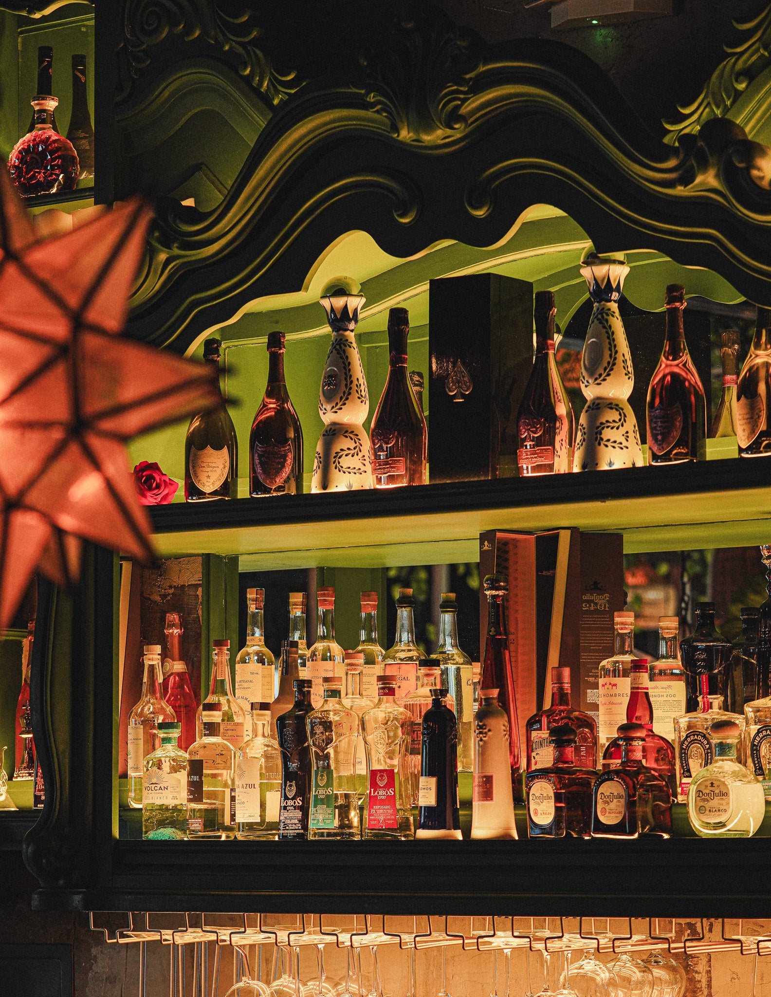 Upscale restaurant visual content and marketing materials