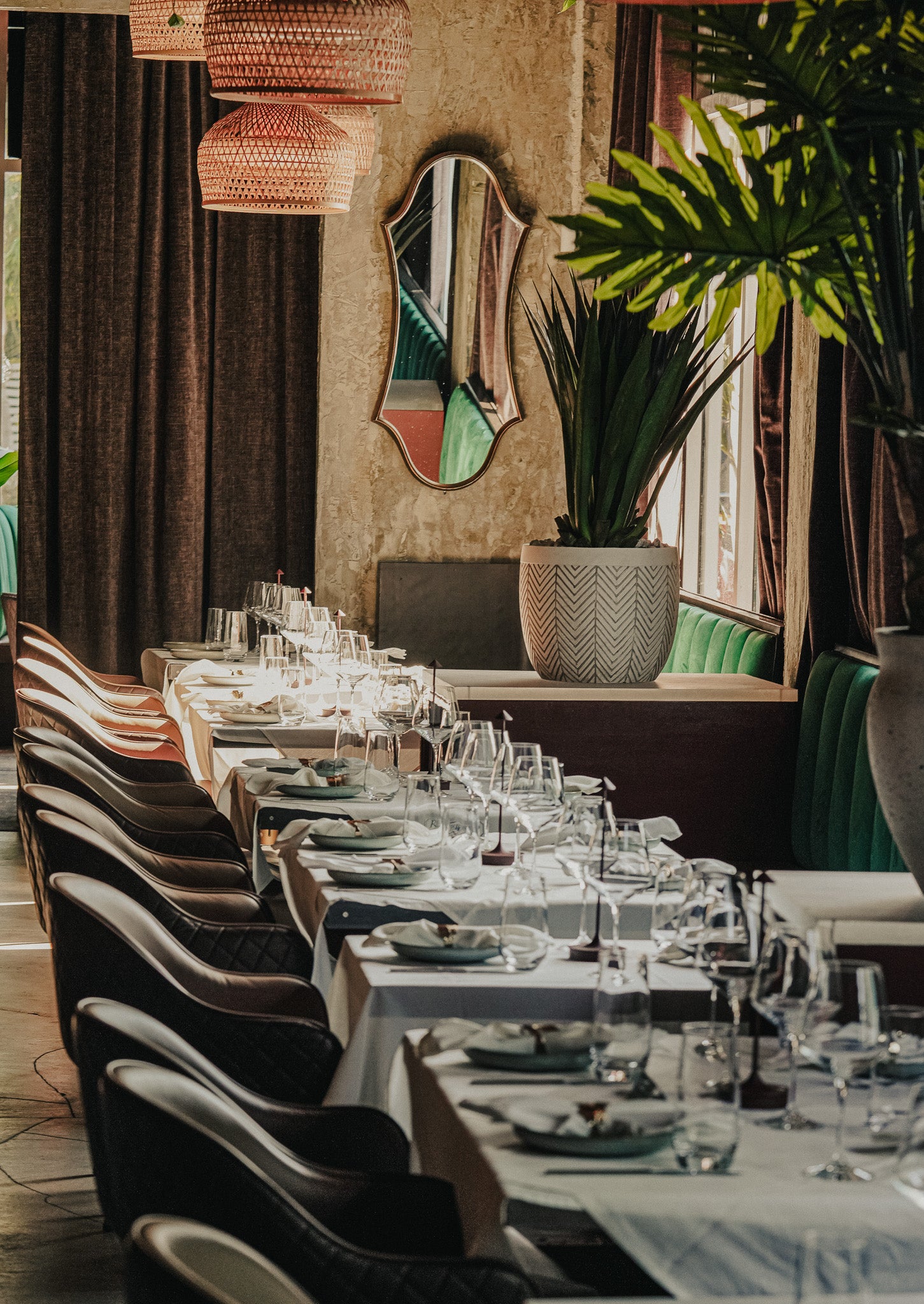 Professional content creation for upscale dining experience Casa Matilda