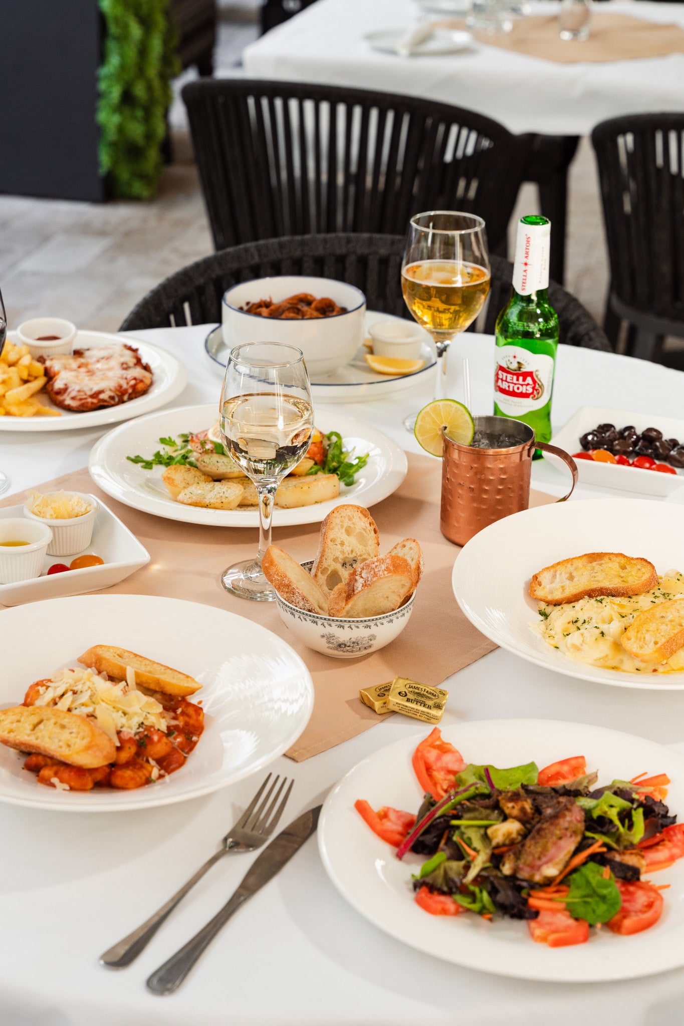 Content creation and food photography for Casa Tulia Italian restaurant in Miami