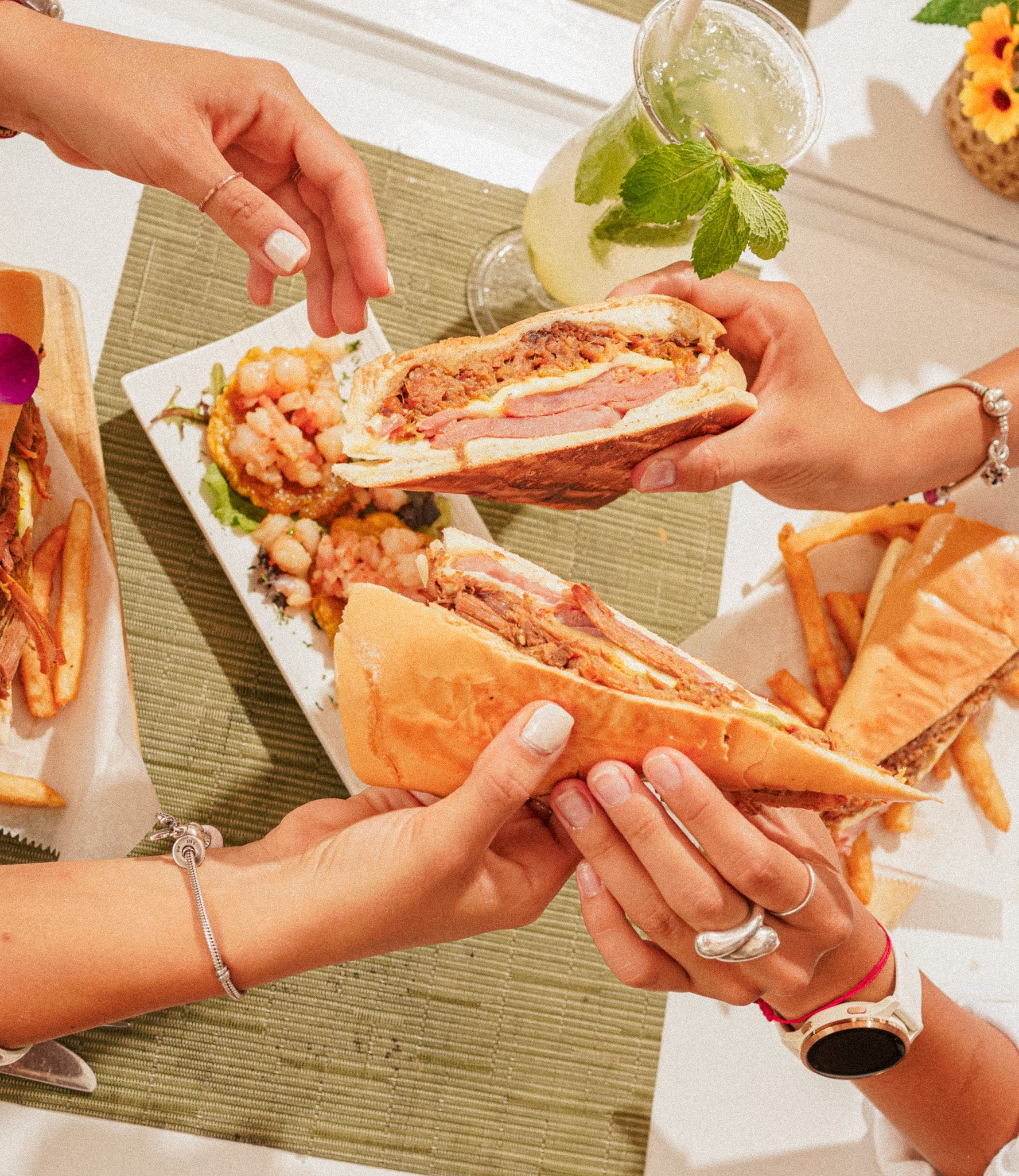Photography highlighting Cuban culinary traditions