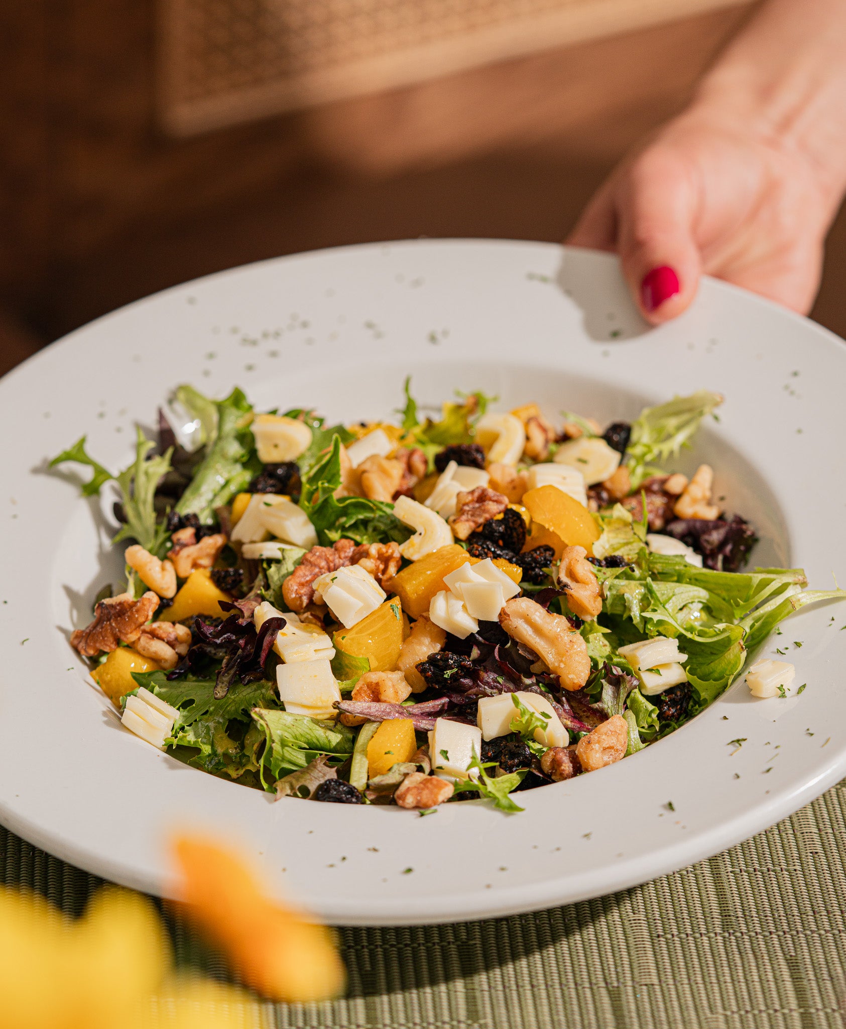 Branded social media visuals for Cuban dining