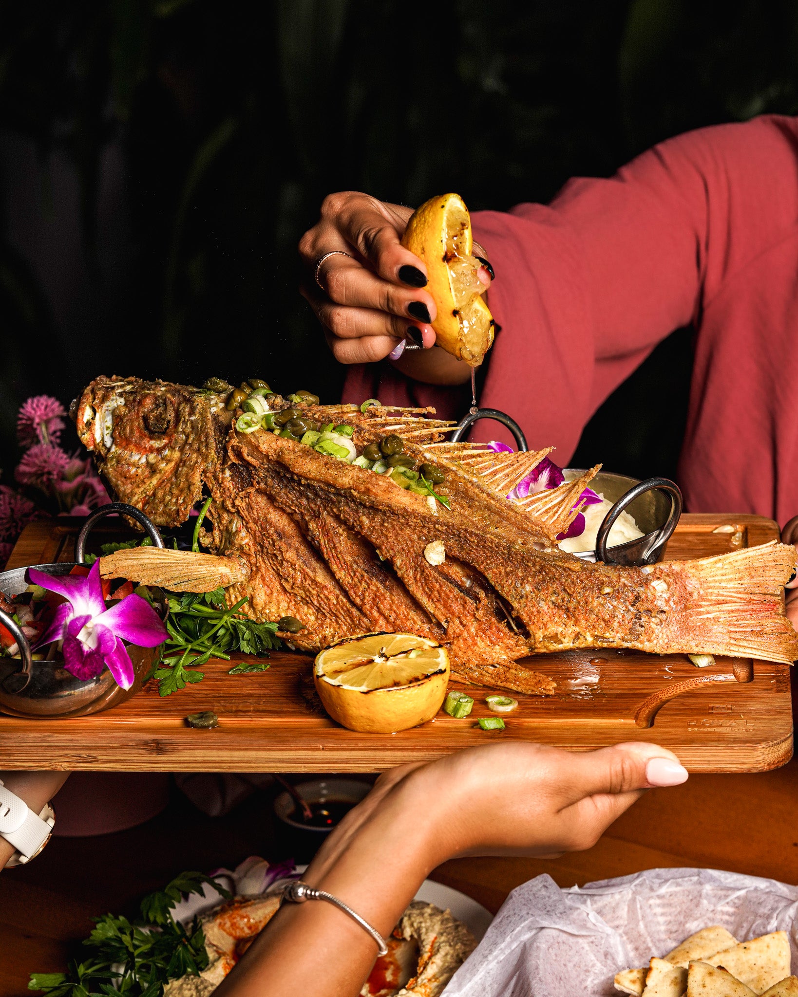 Content creation for Komma’s Mediterranean dining experience