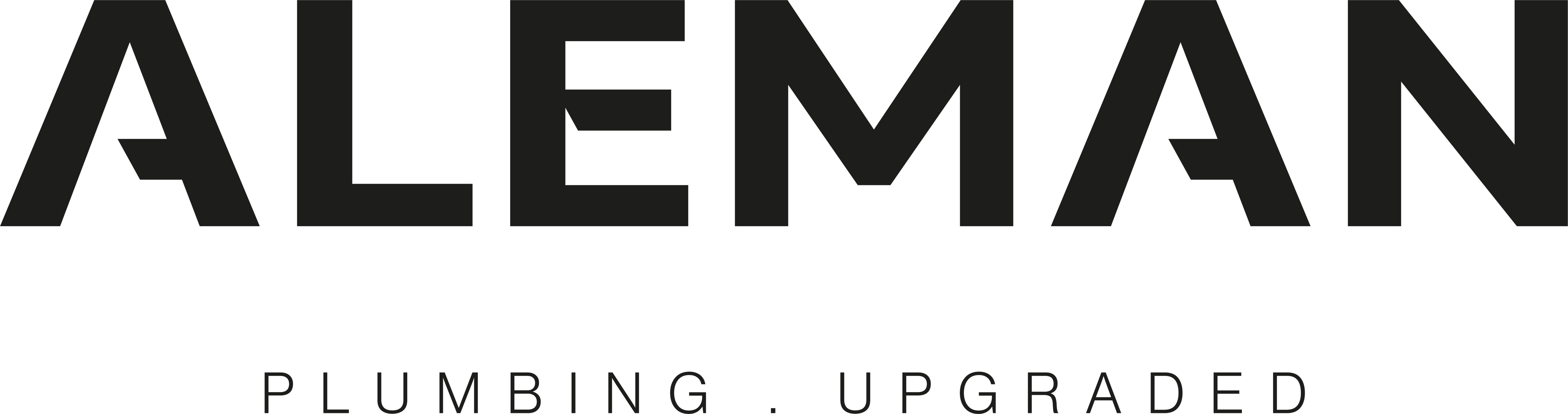 Aleman Plumbing - Logo re-design by Melo Create