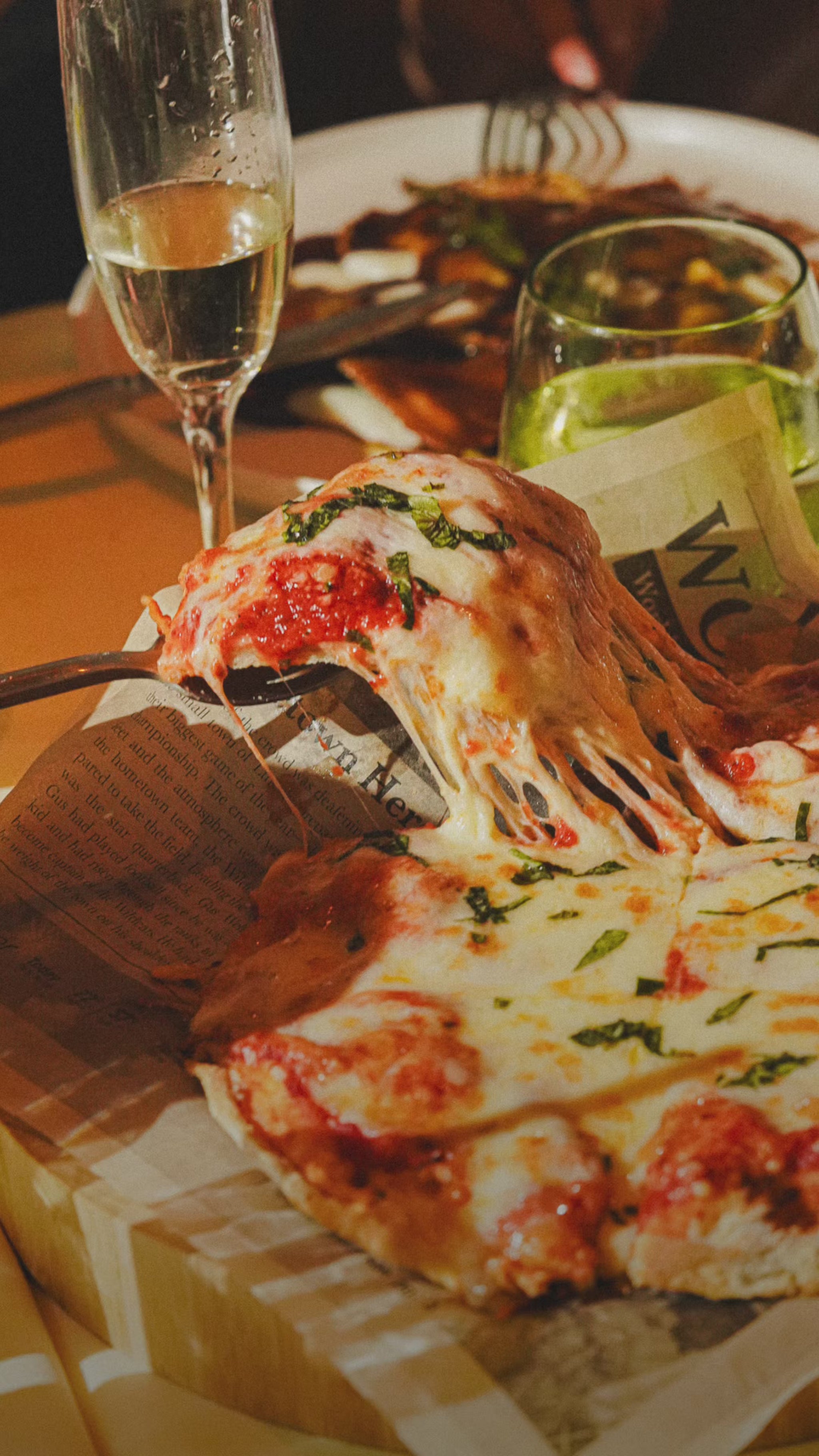 Content creation and food photography for an italian restaurant in Miami